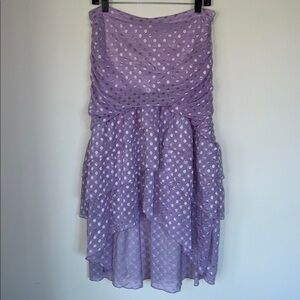 NWOT Marjorelle Asymmetrical Ruched Mermaid Whimsical Fairy Midi Skirt